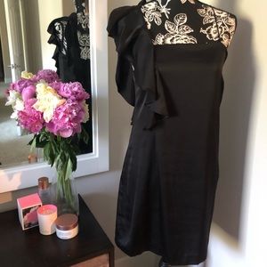 Mini Black Dress by Mango